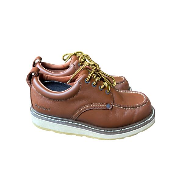 DIEHARD 82994 Men's 4" Soft Toe Leather Oxford Lace Up Work Shoes - 8EE - Picture 4 of 9